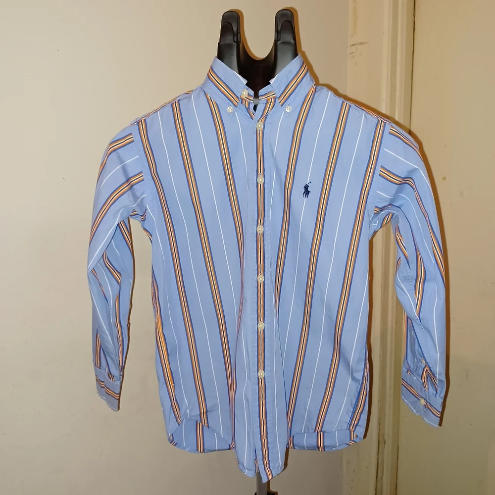 Boys Striped Button up • Ralph Lauren